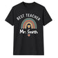 Personalised Best Teacher Thank You Teacher Unisex T-Shirt