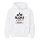 Personalised Best ever Thank You Teacher Unisex Hoodie
