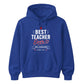 Personalised Best ever Thank You Teacher Unisex Hoodie