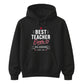 Personalised Best ever Thank You Teacher Unisex Hoodie