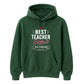 Personalised Best ever Thank You Teacher Unisex Hoodie