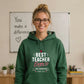 Personalised Best ever Thank You Teacher Unisex Hoodie