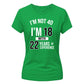 Personalised Birthday Experience Ladies Fit t-shirt