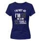 Personalised Birthday Experience Ladies Fit t-shirt