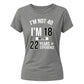 Personalised Birthday Experience Ladies Fit t-shirt