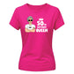 Personalised Birthday Queen Graphic Ladies Fit t-shirt