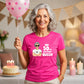 Personalised Birthday Queen Graphic Ladies Fit t-shirt