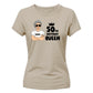 Personalised Birthday Queen Graphic Ladies Fit t-shirt