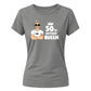 Personalised Birthday Queen Graphic Ladies Fit t-shirt