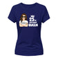 Personalised Smart Queen Birthday Ladies Fit t-shirt