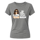 Personalised Smart Queen Birthday Ladies Fit t-shirt