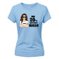 Personalised Smart Queen Birthday Ladies Fit t-shirt