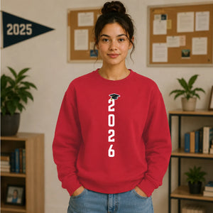 Personalised Class Graduation School Leavers Unisex Sweatshirt