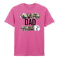 Personalised Dad College Photo Fathers Day Printed Unisex T-Shirt