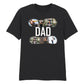 Personalised Dad College Photo Fathers Day Printed Unisex T-Shirt