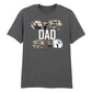 Personalised Dad College Photo Fathers Day Printed Unisex T-Shirt