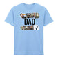 Personalised Dad College Photo Fathers Day Printed Unisex T-Shirt