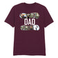 Personalised Dad College Photo Fathers Day Printed Unisex T-Shirt