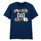 Personalised Dad College Photo Fathers Day Printed Unisex T-Shirt