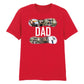 Personalised Dad College Photo Fathers Day Printed Unisex T-Shirt