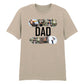 Personalised Dad College Photo Fathers Day Printed Unisex T-Shirt