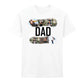 Personalised Dad College Photo Fathers Day Printed Unisex T-Shirt