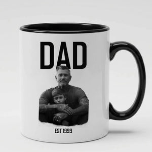 Personalised Dad Est Year Father's Day Printed Mug