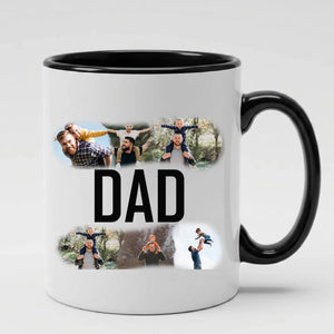 Personalised Dad Photo Father's Day Printed Mug