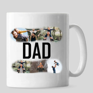 Personalised Dad Photo Father's Day Printed Mug