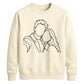 Personalised Family Line Art Portrait Unisex Sweatshirt