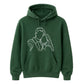 Personalised Family Portrait Line Art Unisex Hoodie
