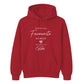 Personalised Favourite Human For Him For Her Gifts Unisex Hoodie