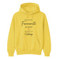 Personalised Favourite Human For Him For Her Gifts Unisex Hoodie