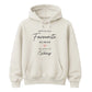 Personalised Favourite Human For Him For Her Gifts Unisex Hoodie