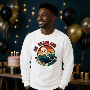 Personalised Funny Birthday Unisex Sweatshirt