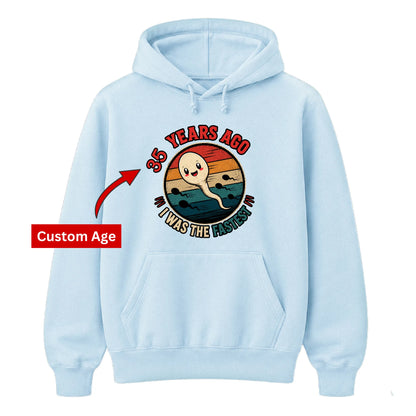 Personalised Funny Birthday Unisex Hoodie