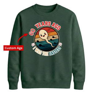 Personalised Funny Birthday Unisex Sweatshirt