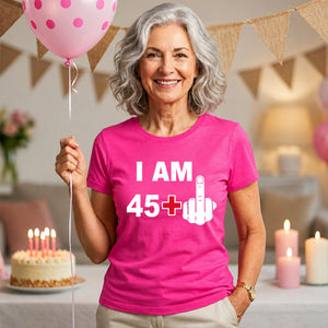 Personalised Funny Mildstone Birthday Ladies Fit T-Shirt