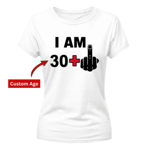 Personalised Funny Mildstone Birthday Ladies Fit T-Shirt