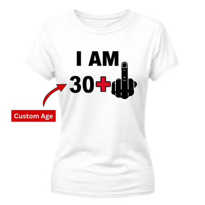 Personalised Funny Mildstone Birthday Ladies Fit T-Shirt