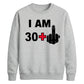 Personalised Funny Mildstone Birthday Unisex Sweatshirt