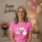 Personalised Funny Milestone Birthday Unisex T-Shirt