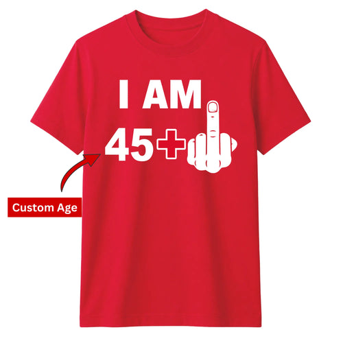Personalised Funny Milestone Birthday Unisex T-Shirt