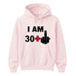 Personalised Funny Milestone Birthday Unisex Hoodie