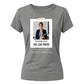 Personalised Gift Photo Thank You Teacher Ladies Fit T-Shirt