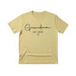 Personalised Grandma Est Year Mothers Day Printed T-Shirt
