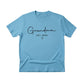 Personalised Grandma Est Year Mothers Day Printed T-Shirt