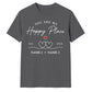 Personalised Happy Place For Him For Her Gifts Unisex T-Shirt