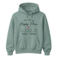 Personalised Happy Place For Him For Her Gifts Unisex Hoodie