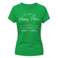 Personalised Happy Place For Him For Her Gifts Ladies Fit T-Shirt